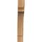Ekena Millwork 3 1/2"W x 18"D x 24"H Merced Smooth Knee Brace, Western Red Cedar BRC04X18X24MRC00SWR - alternate 3
